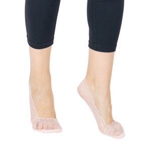 Pudus S/M Almost Naked | No-Show Lace Liner | 2-PackSize baby pink